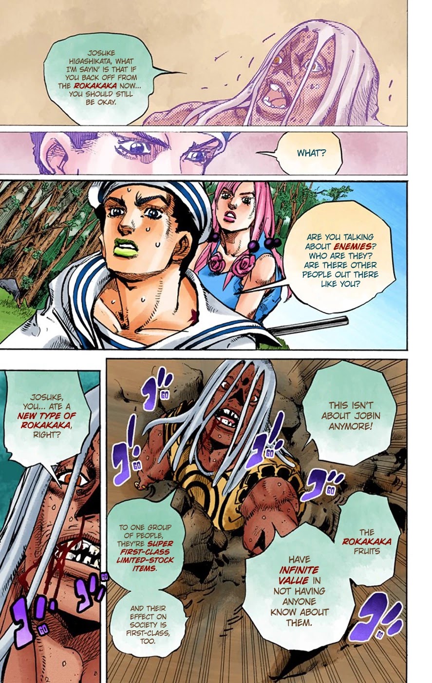 JoJo's Bizarre Adventure Part 8 - JoJolion (Official Colored) Chapter 64 page 34 - Chapter 64: Mother and Son