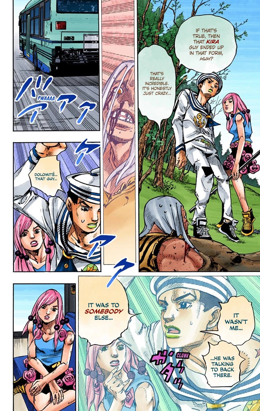 JoJo's Bizarre Adventure Part 8 - JoJolion (Official Colored) Chapter 64 page 35 - Chapter 64: Mother and Son