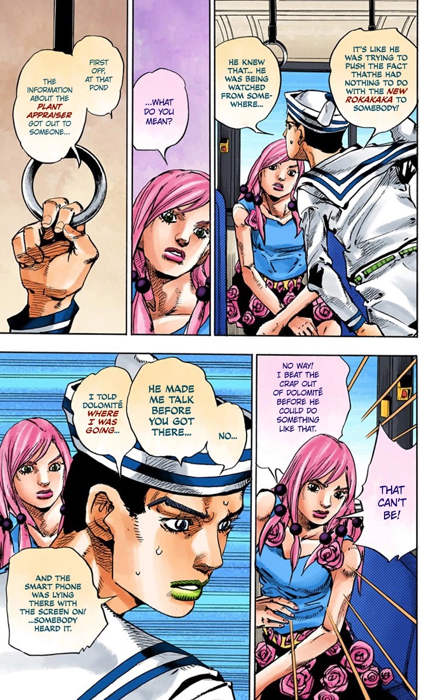 JoJo's Bizarre Adventure Part 8 - JoJolion (Official Colored) Chapter 64 page 36 - Chapter 64: Mother and Son