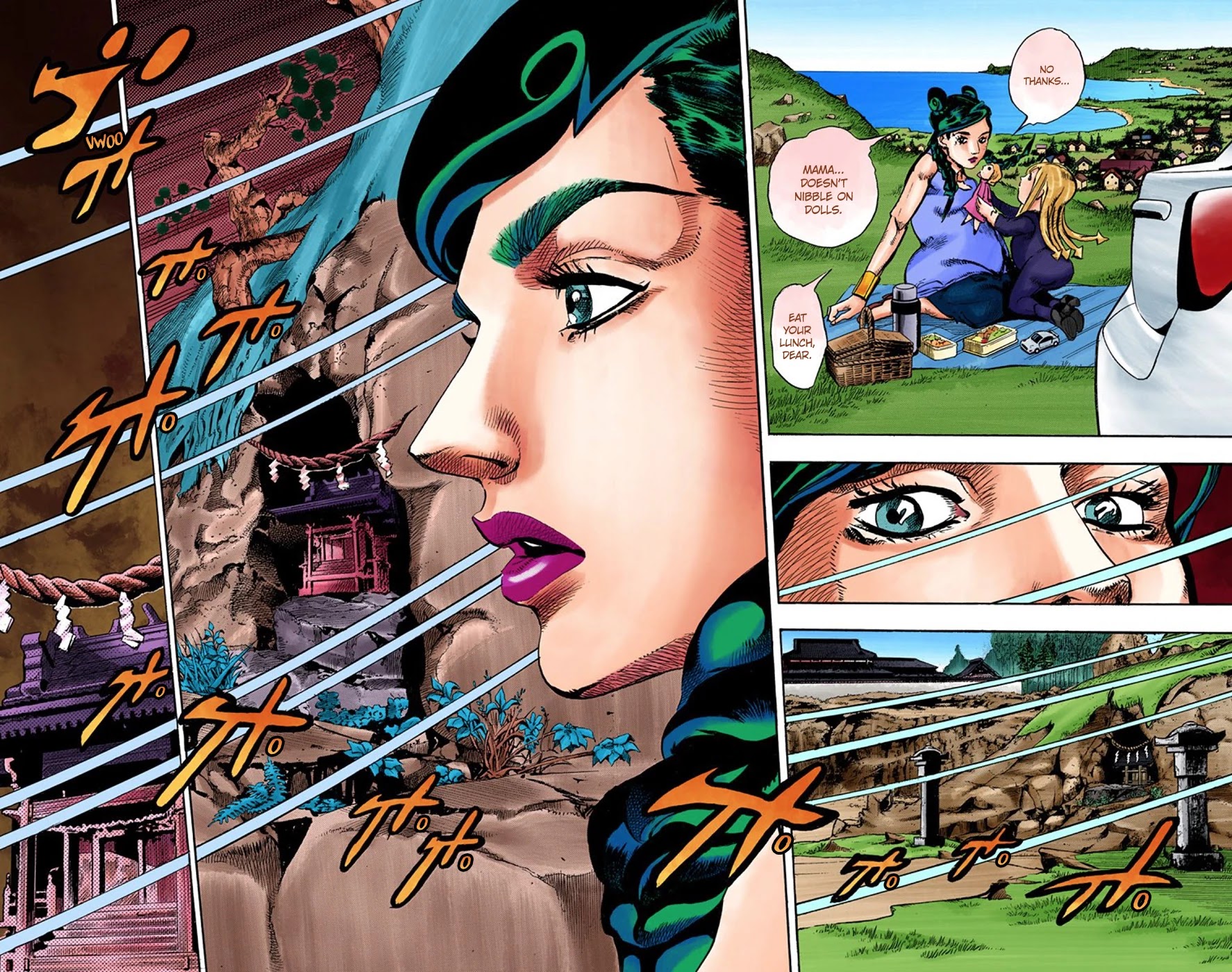 JoJo's Bizarre Adventure Part 8 - JoJolion (Official Colored) Chapter 64 page 4 - Chapter 64: Mother and Son