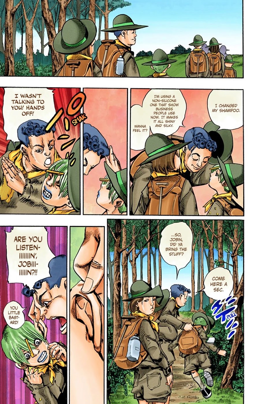 JoJo's Bizarre Adventure Part 8 - JoJolion (Official Colored) Chapter 64 page 7 - Chapter 64: Mother and Son