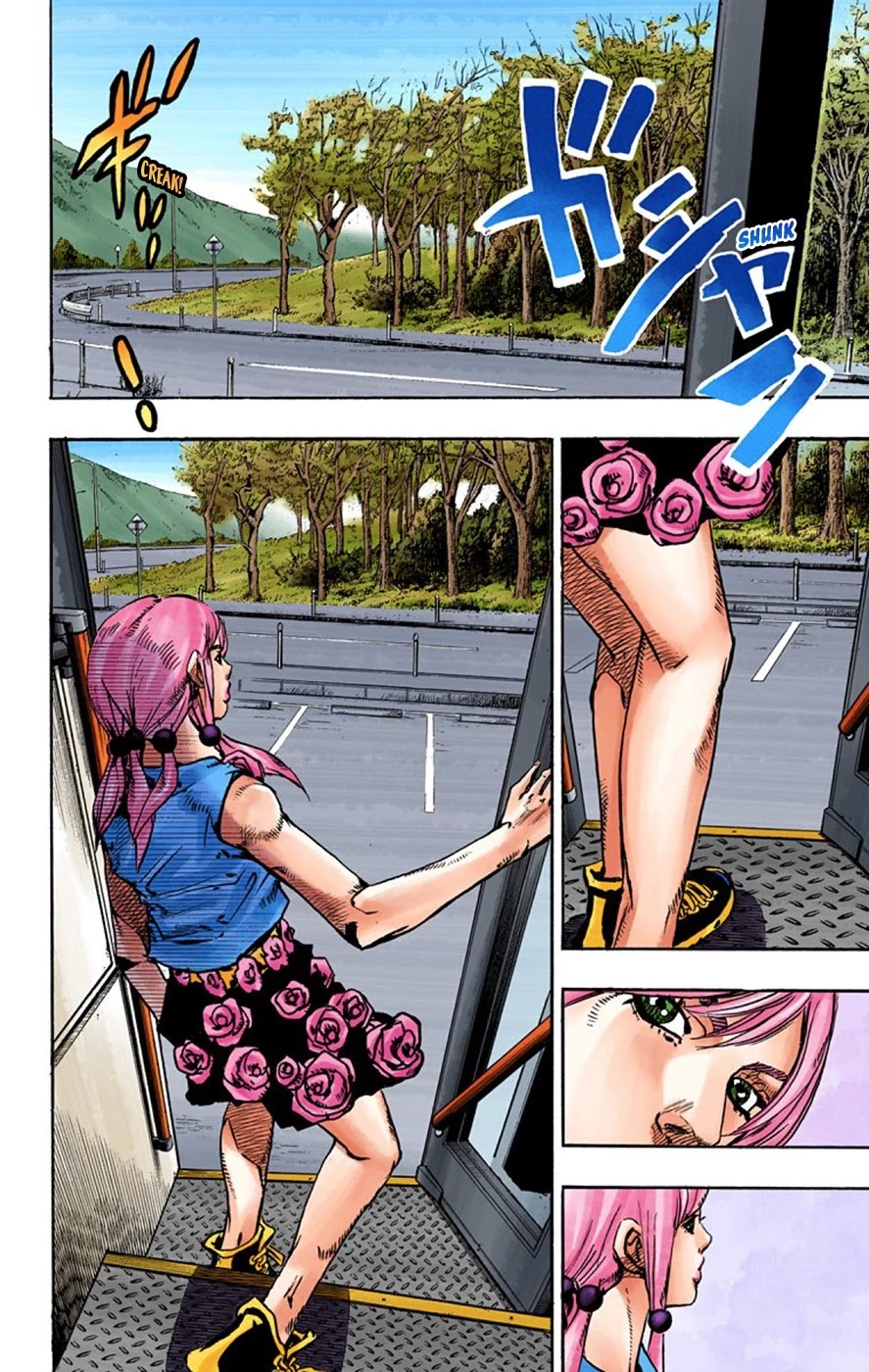 JoJo's Bizarre Adventure Part 8 - JoJolion (Official Colored) Chapter 65 page 10 - Chapter 65: The Plant Appraiser - Rai Mamezuku (31) Part 1