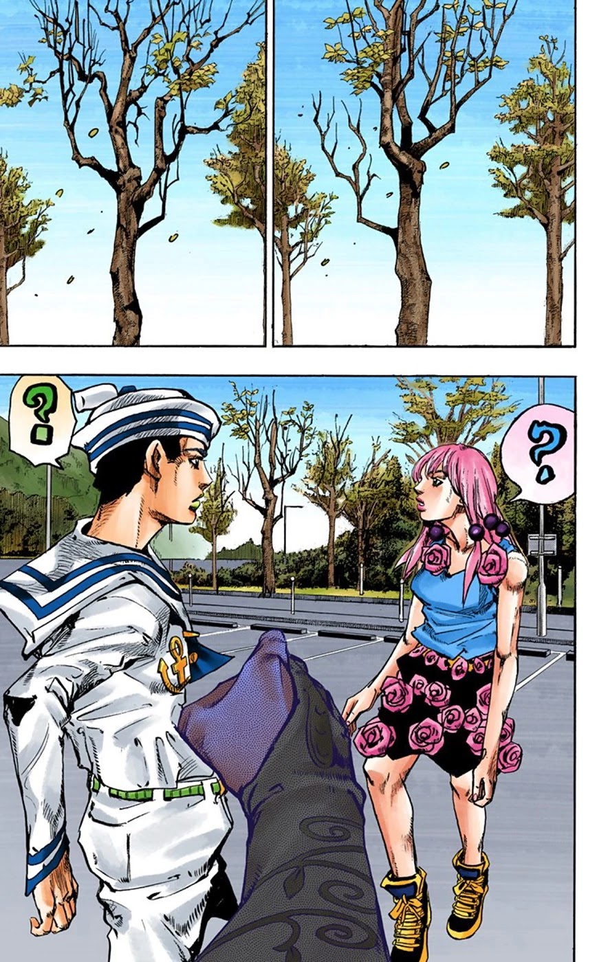 JoJo's Bizarre Adventure Part 8 - JoJolion (Official Colored) Chapter 65 page 15 - Chapter 65: The Plant Appraiser - Rai Mamezuku (31) Part 1