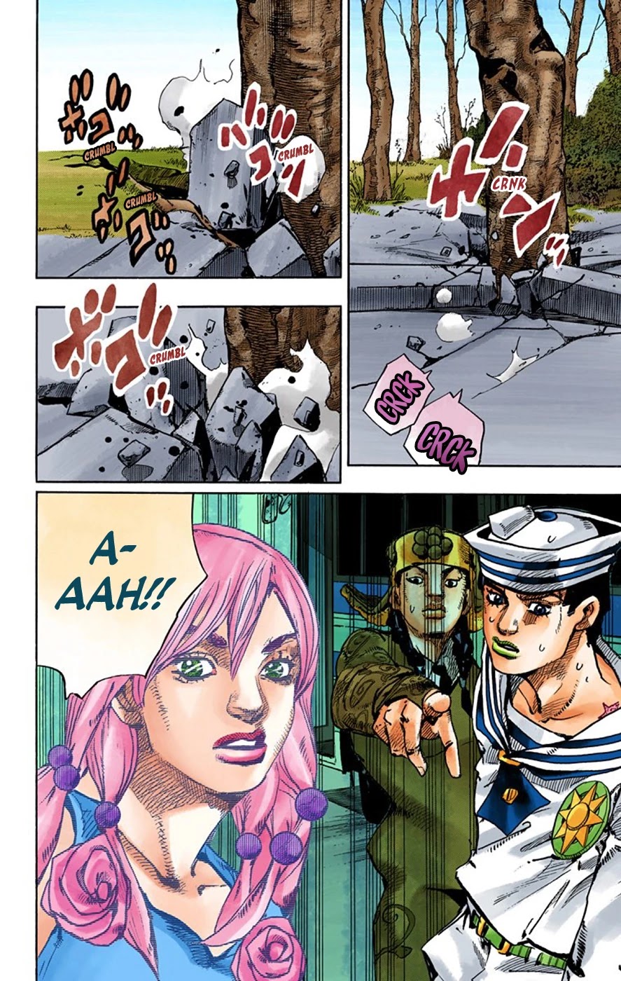 JoJo's Bizarre Adventure Part 8 - JoJolion (Official Colored) Chapter 65 page 18 - Chapter 65: The Plant Appraiser - Rai Mamezuku (31) Part 1