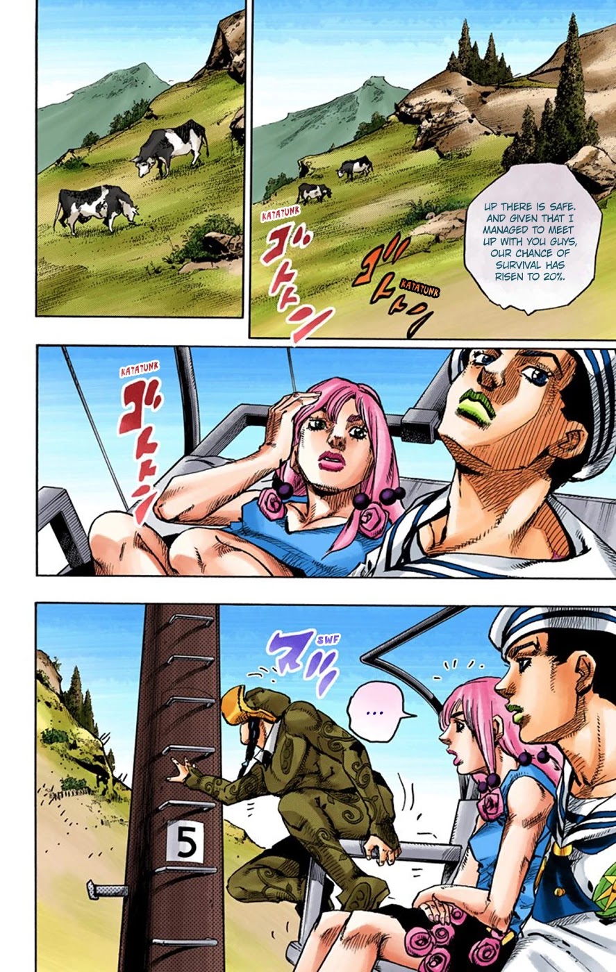 JoJo's Bizarre Adventure Part 8 - JoJolion (Official Colored) Chapter 65 page 29 - Chapter 65: The Plant Appraiser - Rai Mamezuku (31) Part 1
