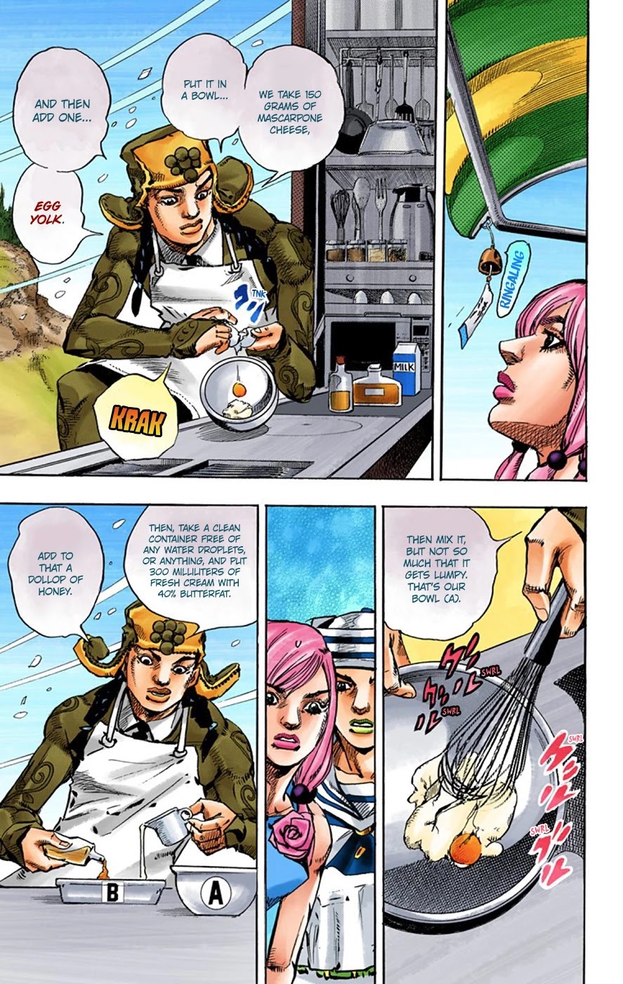 JoJo's Bizarre Adventure Part 8 - JoJolion (Official Colored) Chapter 65 page 33 - Chapter 65: The Plant Appraiser - Rai Mamezuku (31) Part 1