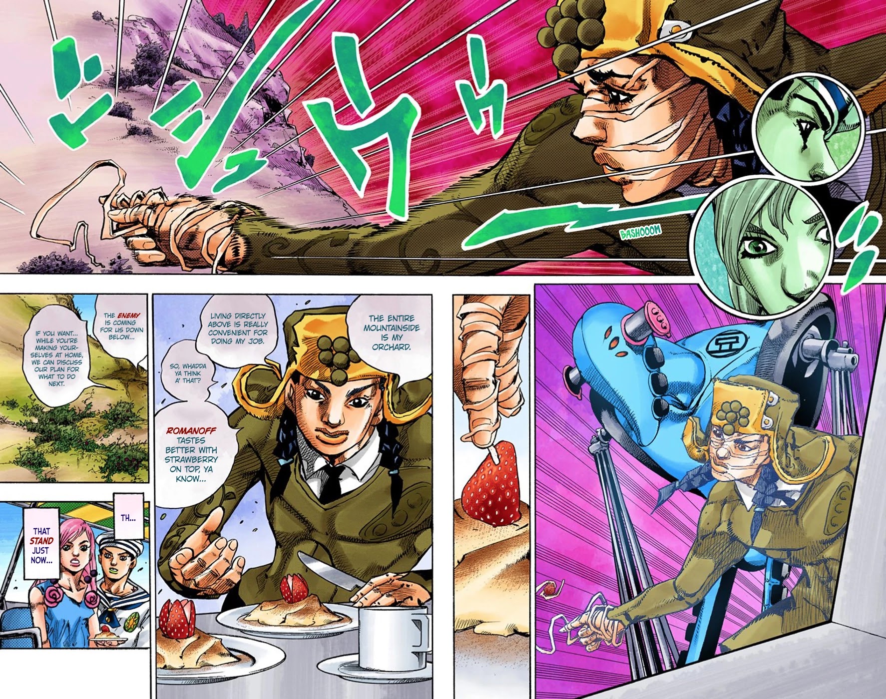 JoJo's Bizarre Adventure Part 8 - JoJolion (Official Colored) Chapter 65 page 39 - Chapter 65: The Plant Appraiser - Rai Mamezuku (31) Part 1