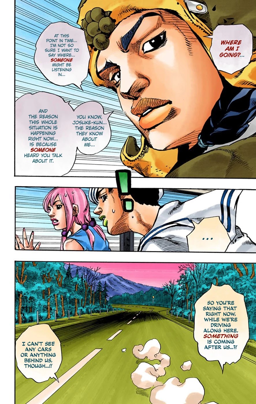 JoJo's Bizarre Adventure Part 8 - JoJolion (Official Colored) Chapter 65 page 7 - Chapter 65: The Plant Appraiser - Rai Mamezuku (31) Part 1
