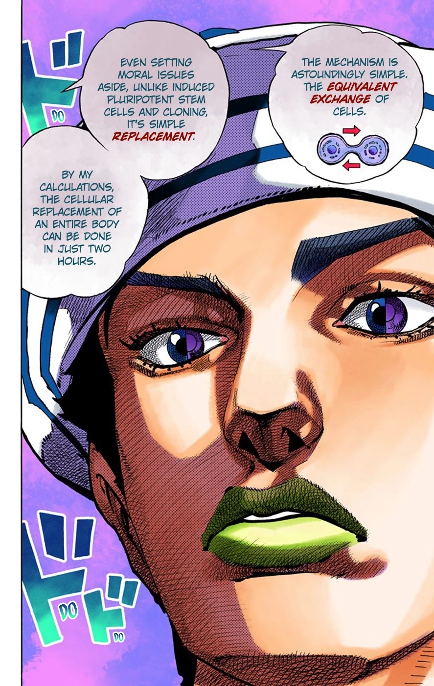 JoJo's Bizarre Adventure Part 8 - JoJolion (Official Colored) Chapter 66 page 11 - Chapter 66: The Plant Appraiser - Rai Mamezuku (31) Part 2