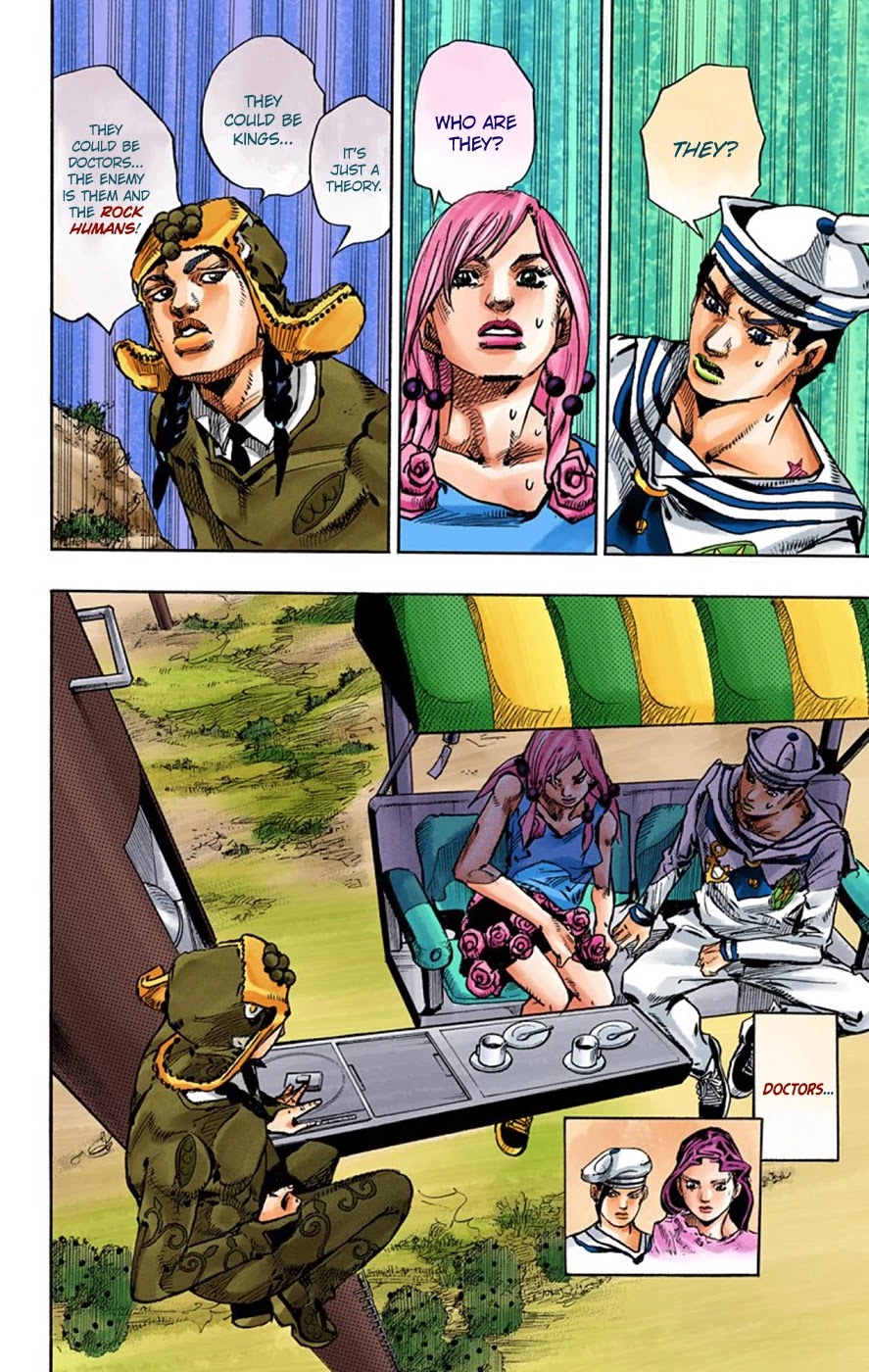JoJo's Bizarre Adventure Part 8 - JoJolion (Official Colored) Chapter 66 page 13 - Chapter 66: The Plant Appraiser - Rai Mamezuku (31) Part 2