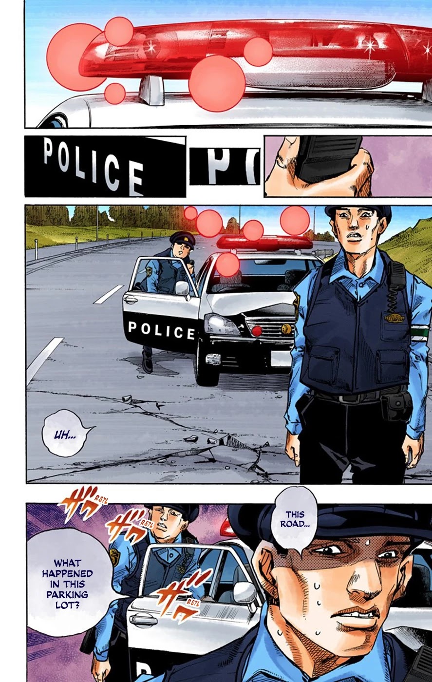 JoJo's Bizarre Adventure Part 8 - JoJolion (Official Colored) Chapter 66 page 15 - Chapter 66: The Plant Appraiser - Rai Mamezuku (31) Part 2