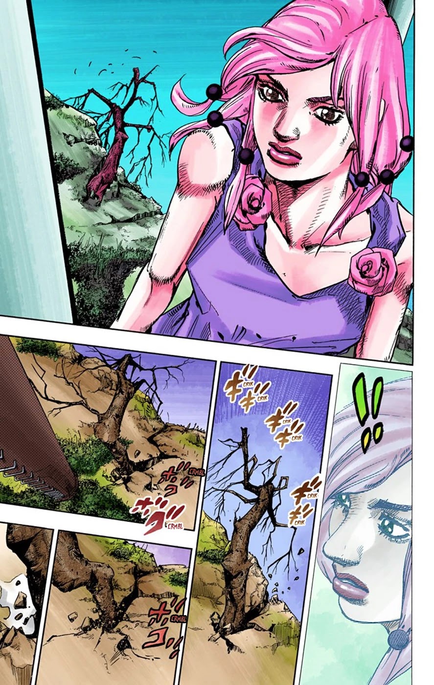 JoJo's Bizarre Adventure Part 8 - JoJolion (Official Colored) Chapter 66 page 20 - Chapter 66: The Plant Appraiser - Rai Mamezuku (31) Part 2