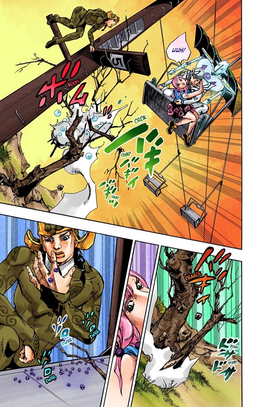 JoJo's Bizarre Adventure Part 8 - JoJolion (Official Colored) Chapter 66 page 30 - Chapter 66: The Plant Appraiser - Rai Mamezuku (31) Part 2