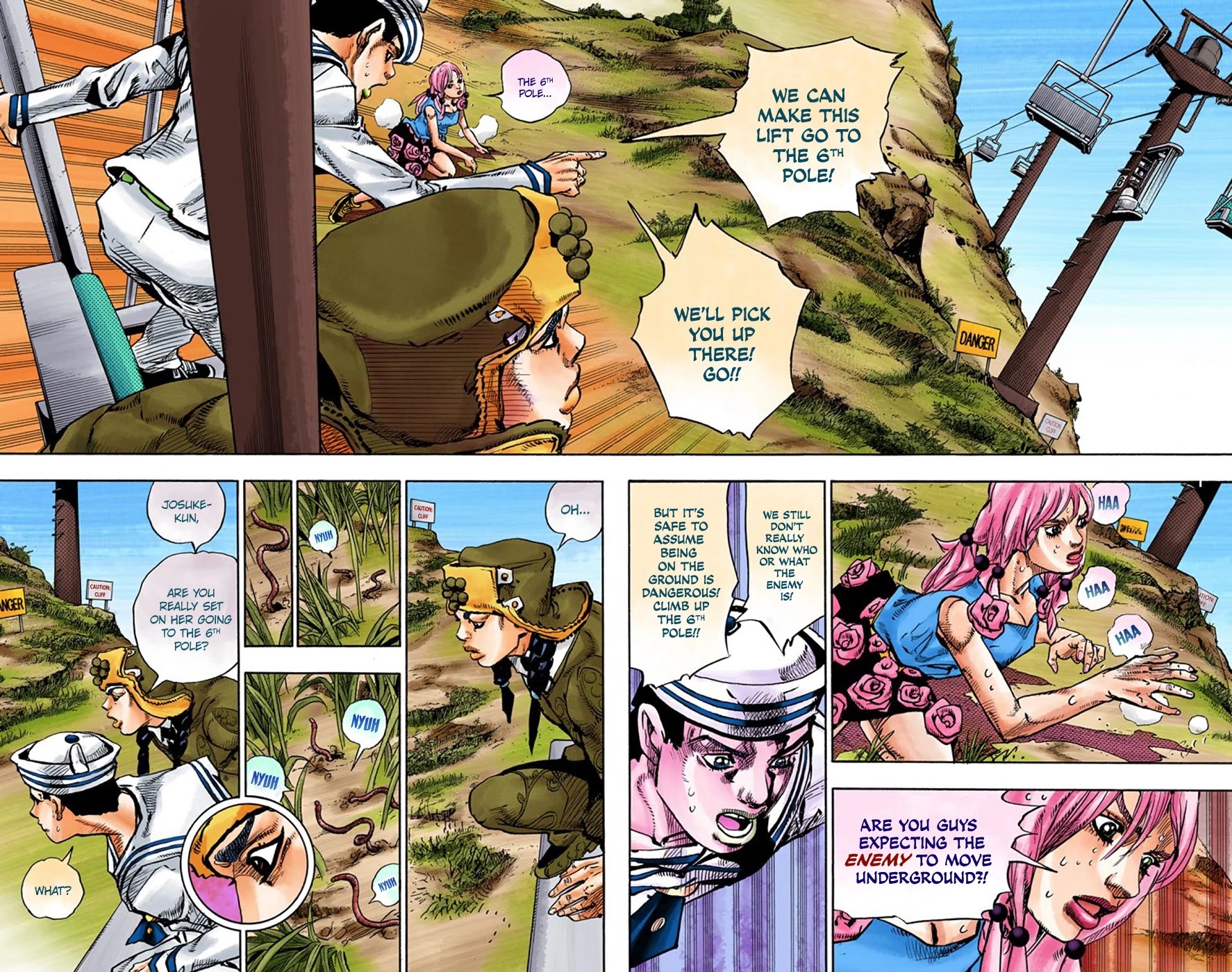 JoJo's Bizarre Adventure Part 8 - JoJolion (Official Colored) Chapter 67 page 14 - Chapter 67: The Plant Appraiser - Rai Mamezuku (31) Part 3