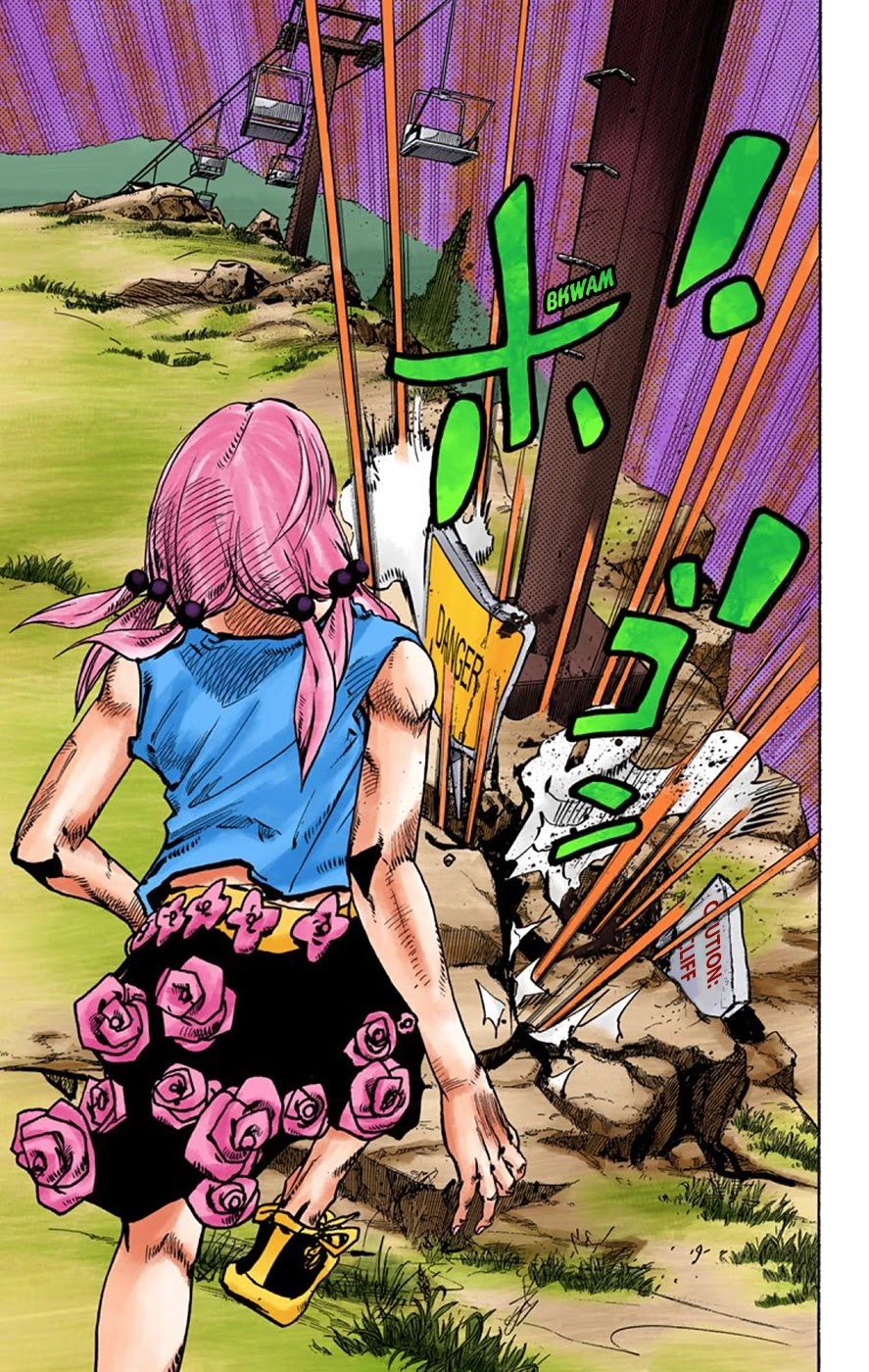 JoJo's Bizarre Adventure Part 8 - JoJolion (Official Colored) Chapter 67 page 18 - Chapter 67: The Plant Appraiser - Rai Mamezuku (31) Part 3