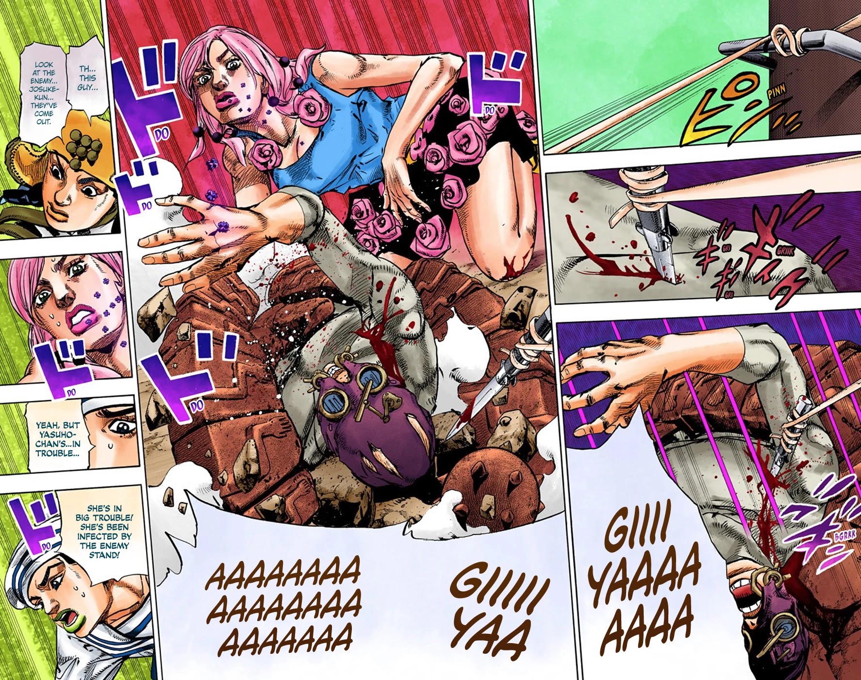 JoJo's Bizarre Adventure Part 8 - JoJolion (Official Colored) Chapter 67 page 28 - Chapter 67: The Plant Appraiser - Rai Mamezuku (31) Part 3