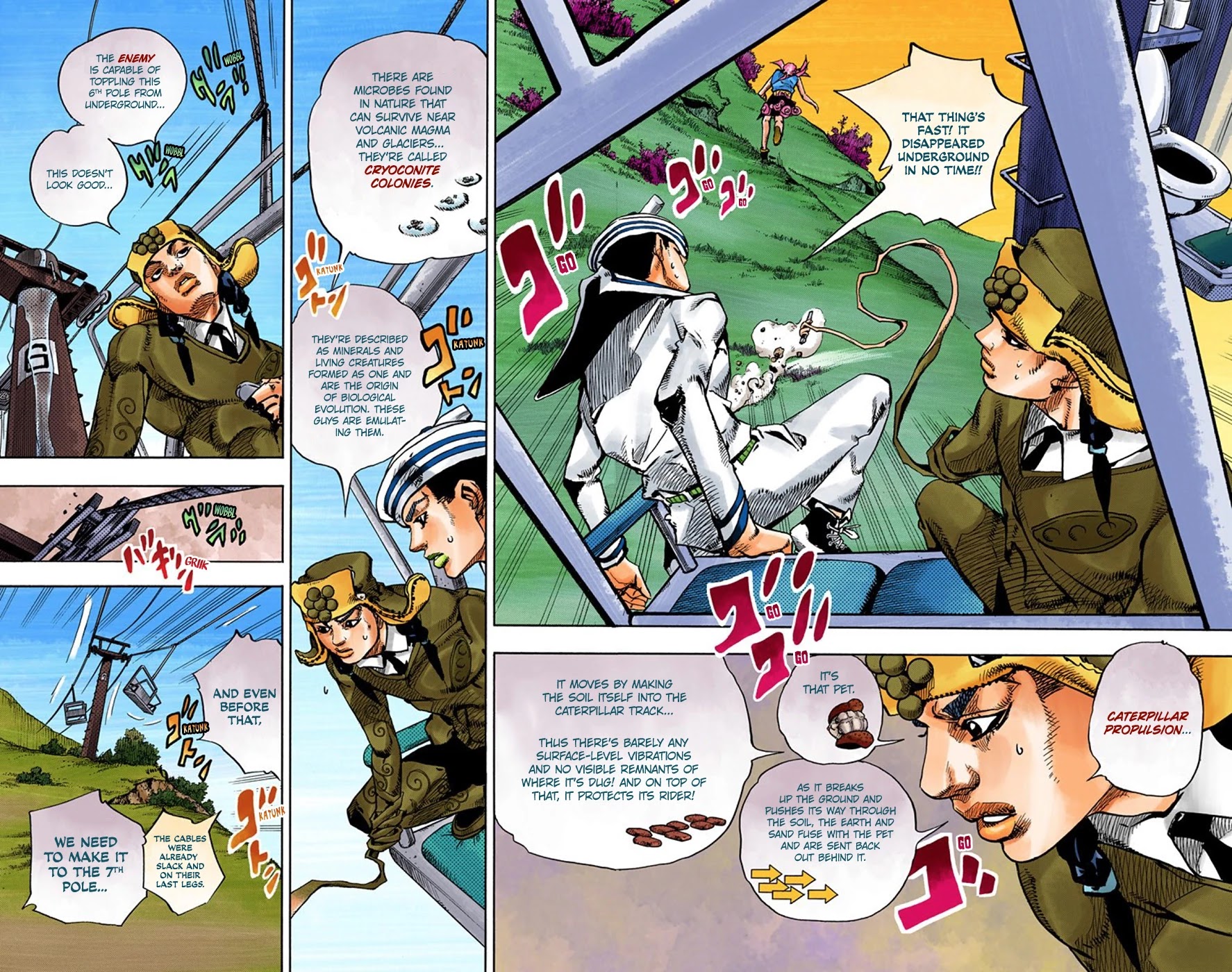 JoJo's Bizarre Adventure Part 8 - JoJolion (Official Colored) Chapter 68 page 10 - Chapter 68: Urban Guerrilla and Doremifasolati Do Part 1