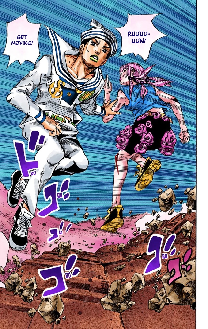 JoJo's Bizarre Adventure Part 8 - JoJolion (Official Colored) Chapter 68 page 19 - Chapter 68: Urban Guerrilla and Doremifasolati Do Part 1