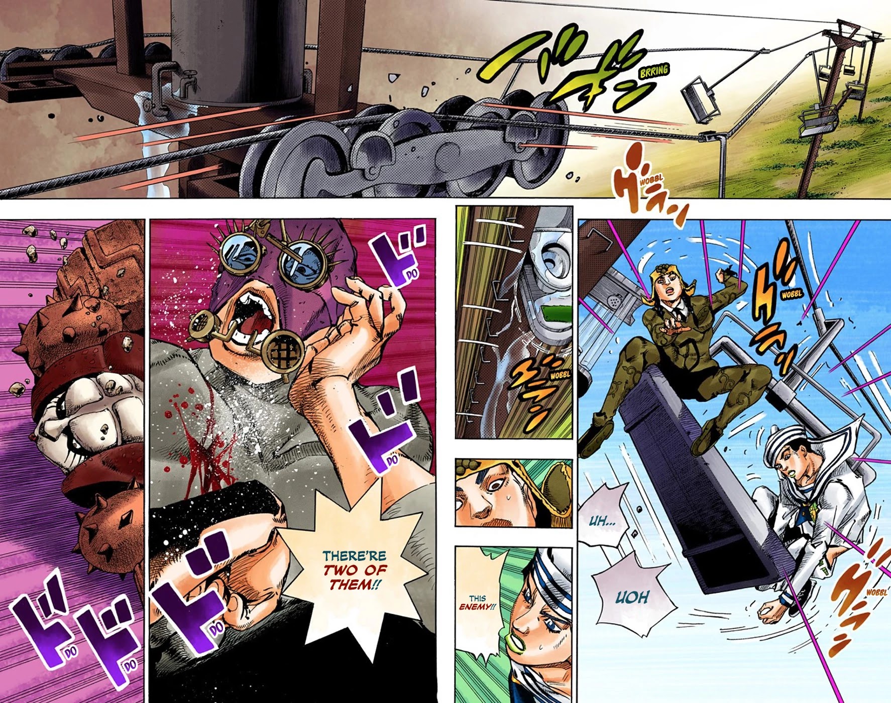 JoJo's Bizarre Adventure Part 8 - JoJolion (Official Colored) Chapter 68 page 2 - Chapter 68: Urban Guerrilla and Doremifasolati Do Part 1