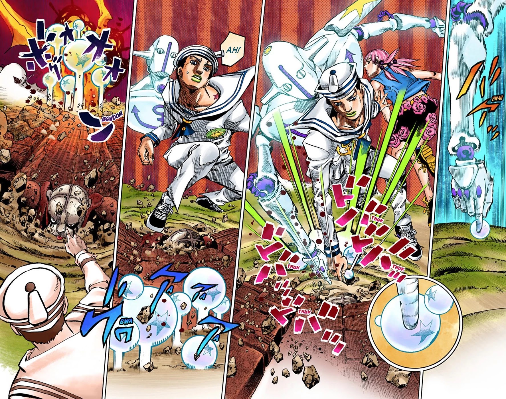 JoJo's Bizarre Adventure Part 8 - JoJolion (Official Colored) Chapter 68 page 20 - Chapter 68: Urban Guerrilla and Doremifasolati Do Part 1