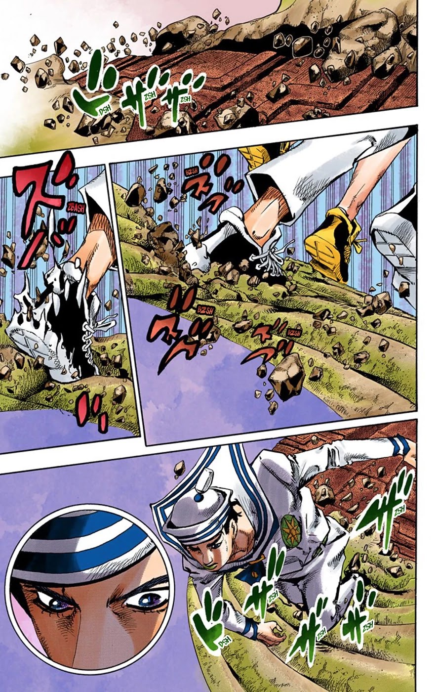 JoJo's Bizarre Adventure Part 8 - JoJolion (Official Colored) Chapter 68 page 22 - Chapter 68: Urban Guerrilla and Doremifasolati Do Part 1