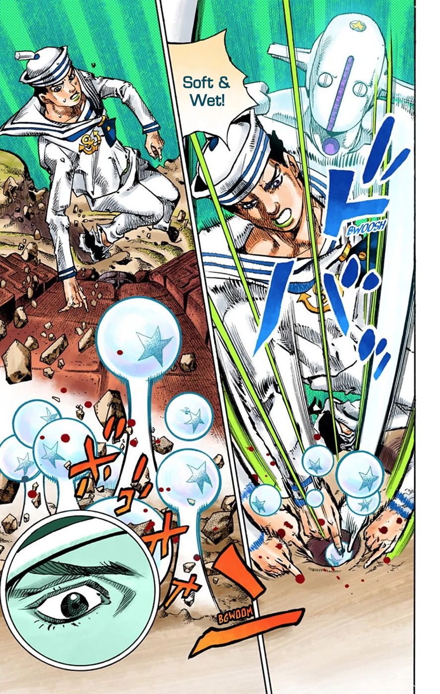 JoJo's Bizarre Adventure Part 8 - JoJolion (Official Colored) Chapter 68 page 24 - Chapter 68: Urban Guerrilla and Doremifasolati Do Part 1