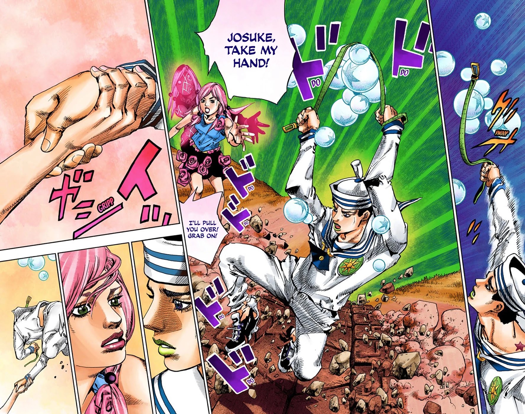 JoJo's Bizarre Adventure Part 8 - JoJolion (Official Colored) Chapter 68 page 26 - Chapter 68: Urban Guerrilla and Doremifasolati Do Part 1