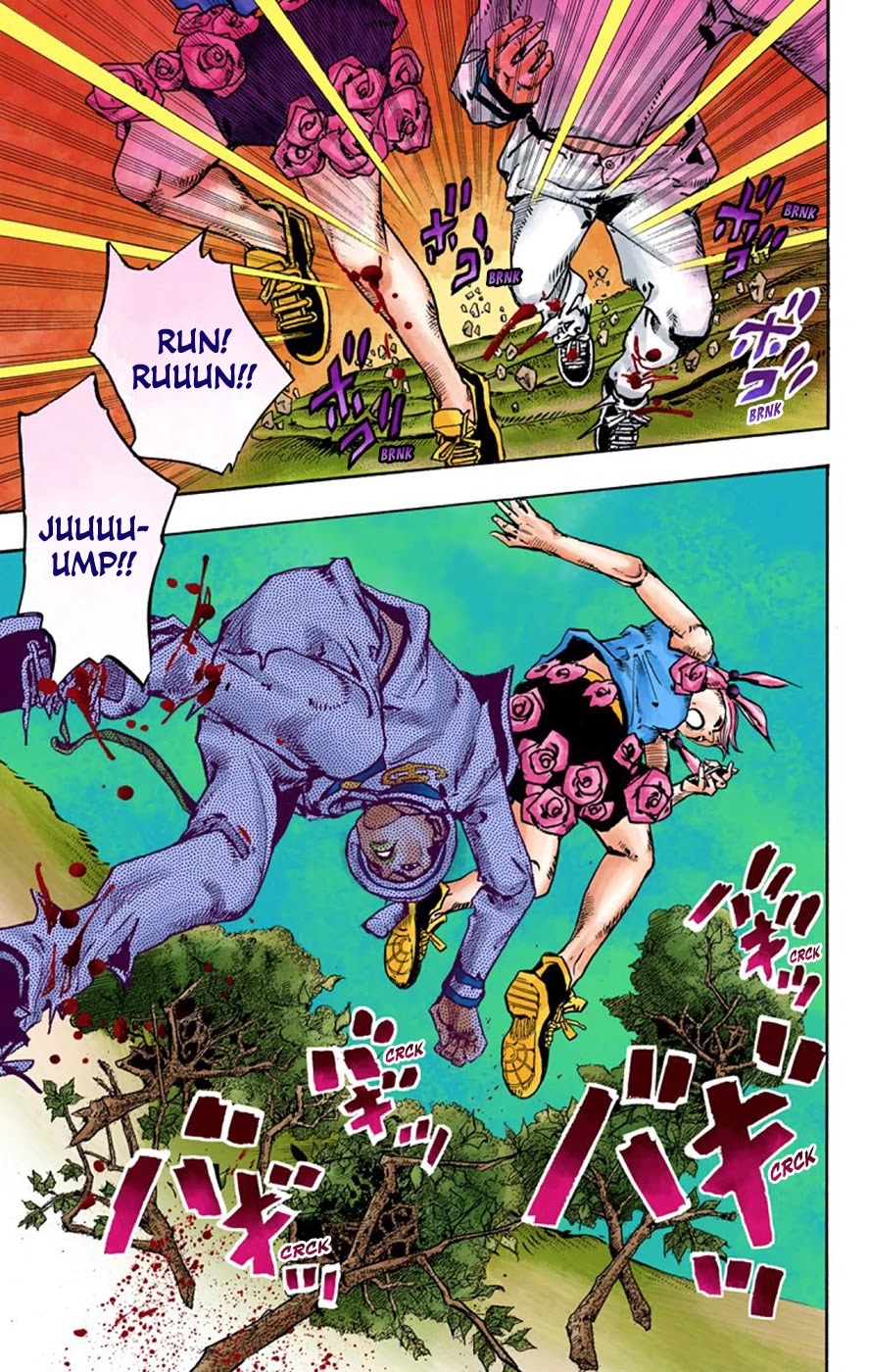 JoJo's Bizarre Adventure Part 8 - JoJolion (Official Colored) Chapter 68 page 28 - Chapter 68: Urban Guerrilla and Doremifasolati Do Part 1