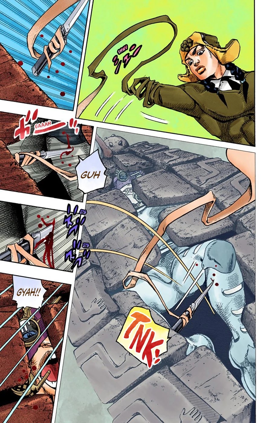 JoJo's Bizarre Adventure Part 8 - JoJolion (Official Colored) Chapter 68 page 8 - Chapter 68: Urban Guerrilla and Doremifasolati Do Part 1