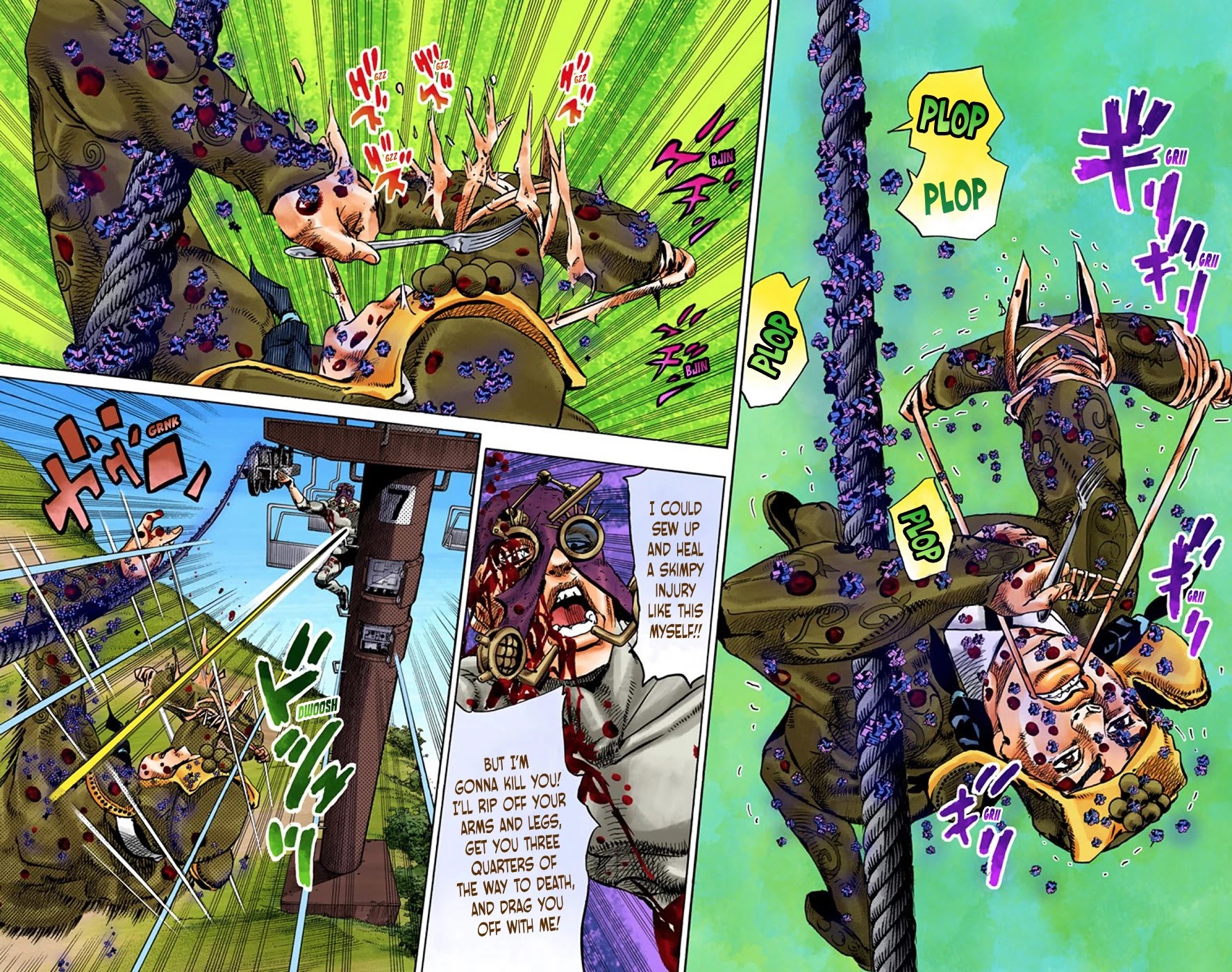 JoJo's Bizarre Adventure Part 8 - JoJolion (Official Colored) Chapter 69 page 12 - Chapter 69: Urban Guerrilla and Doremifasolati Do Part 2