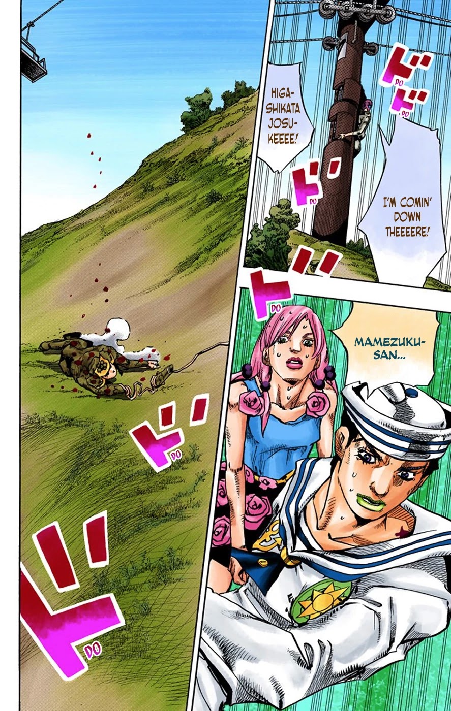 JoJo's Bizarre Adventure Part 8 - JoJolion (Official Colored) Chapter 69 page 14 - Chapter 69: Urban Guerrilla and Doremifasolati Do Part 2
