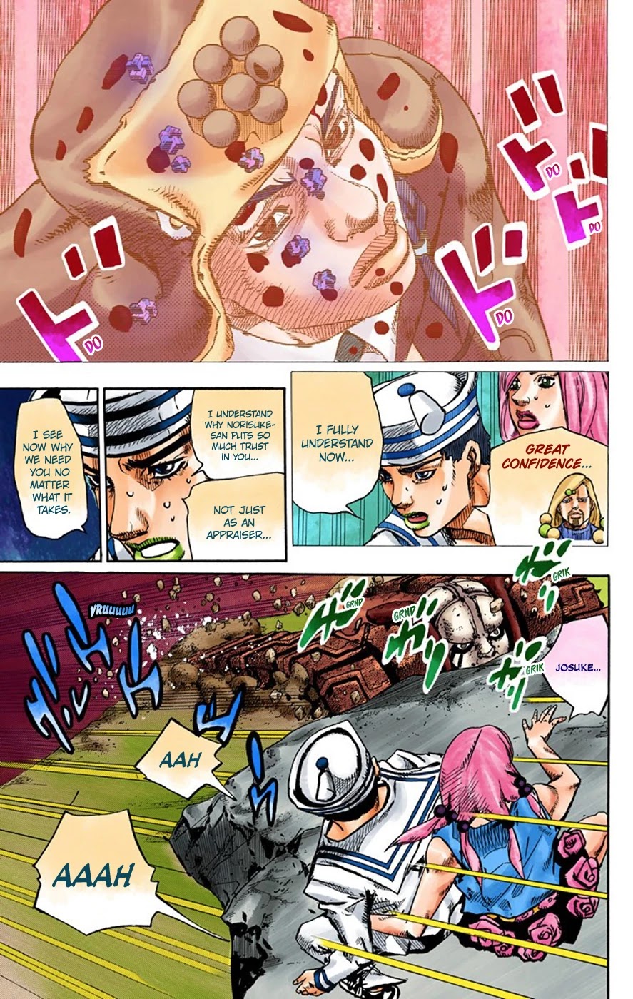 JoJo's Bizarre Adventure Part 8 - JoJolion (Official Colored) Chapter 69 page 15 - Chapter 69: Urban Guerrilla and Doremifasolati Do Part 2