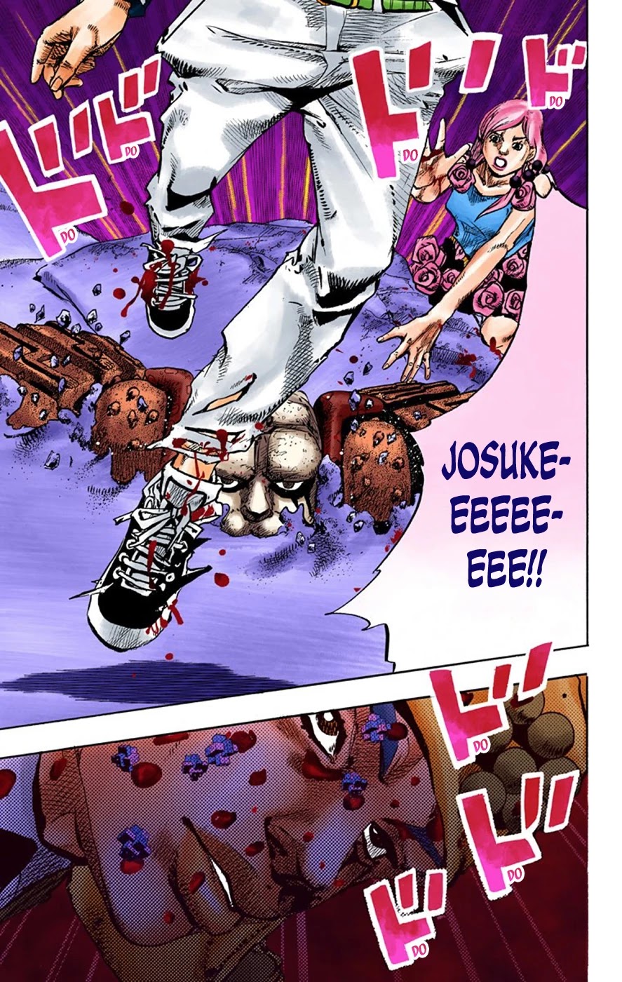 JoJo's Bizarre Adventure Part 8 - JoJolion (Official Colored) Chapter 69 page 18 - Chapter 69: Urban Guerrilla and Doremifasolati Do Part 2