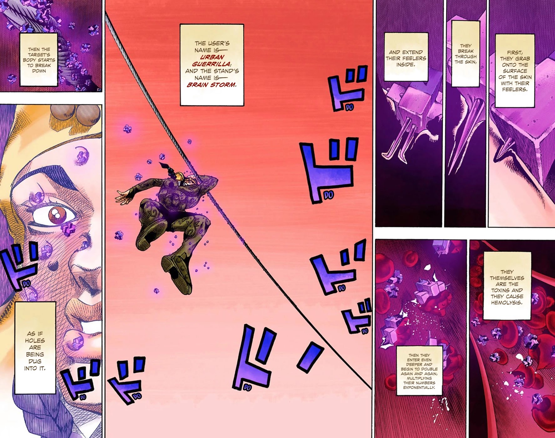 JoJo's Bizarre Adventure Part 8 - JoJolion (Official Colored) Chapter 69 page 2 - Chapter 69: Urban Guerrilla and Doremifasolati Do Part 2