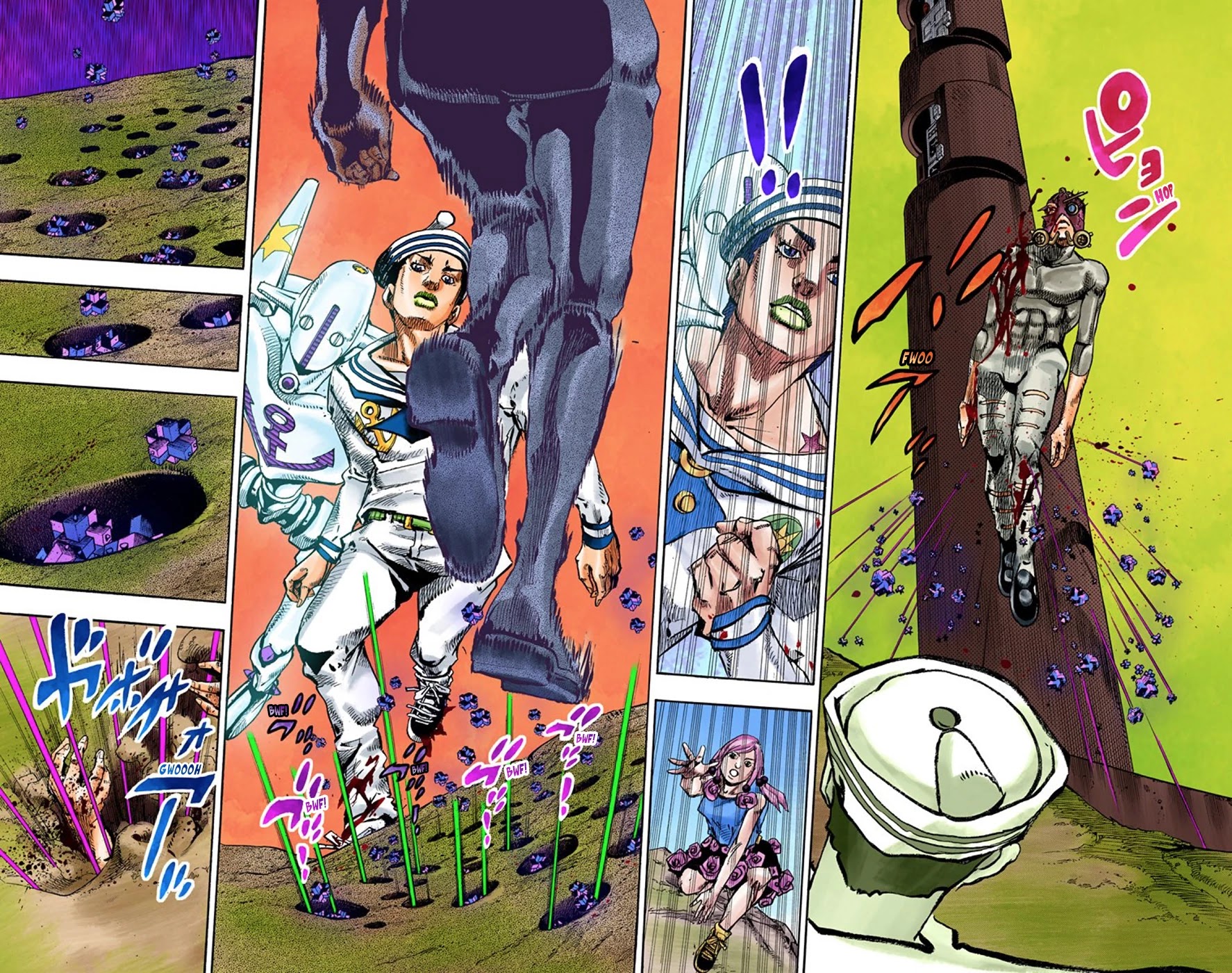 JoJo's Bizarre Adventure Part 8 - JoJolion (Official Colored) Chapter 69 page 20 - Chapter 69: Urban Guerrilla and Doremifasolati Do Part 2