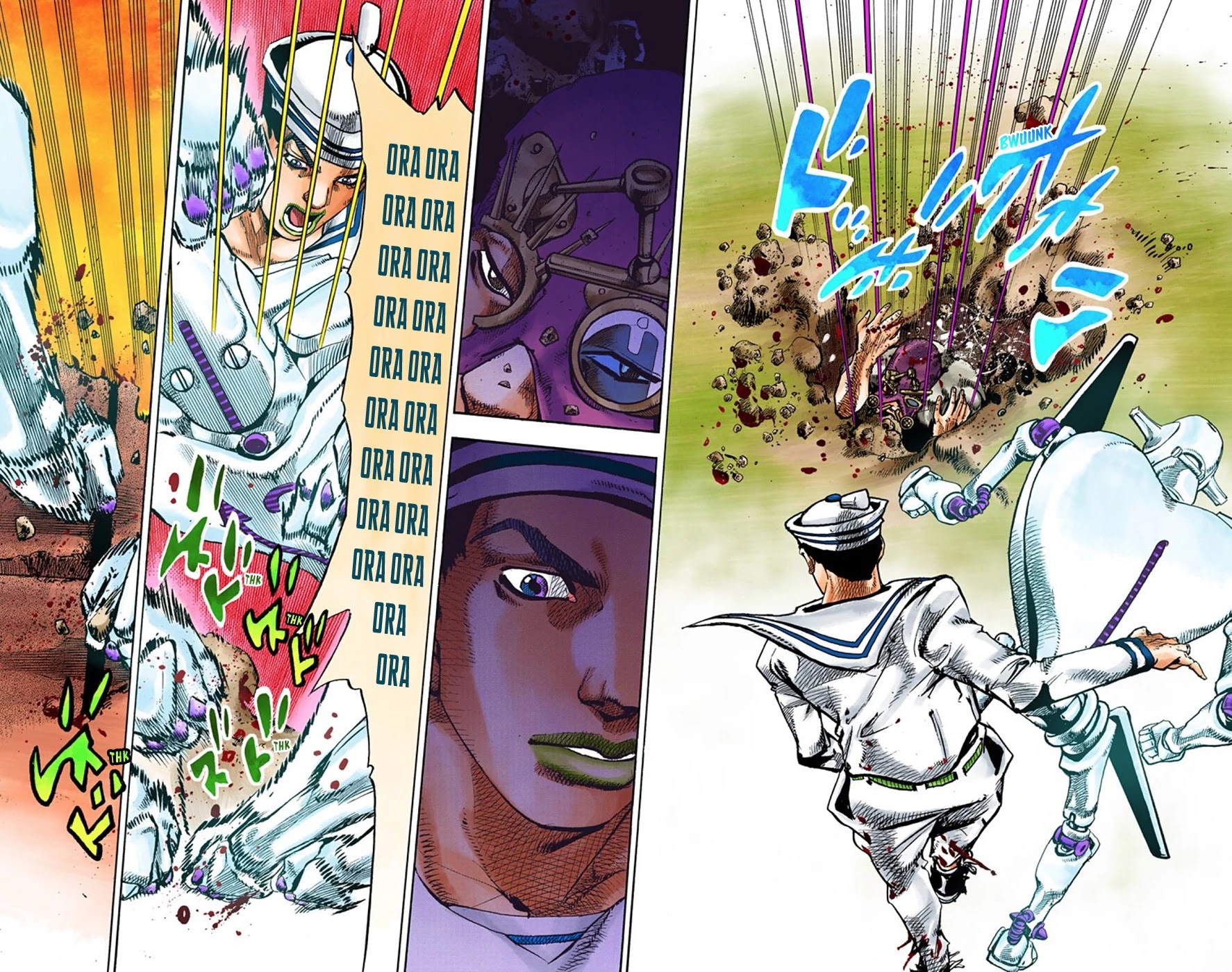JoJo's Bizarre Adventure Part 8 - JoJolion (Official Colored) Chapter 69 page 21 - Chapter 69: Urban Guerrilla and Doremifasolati Do Part 2