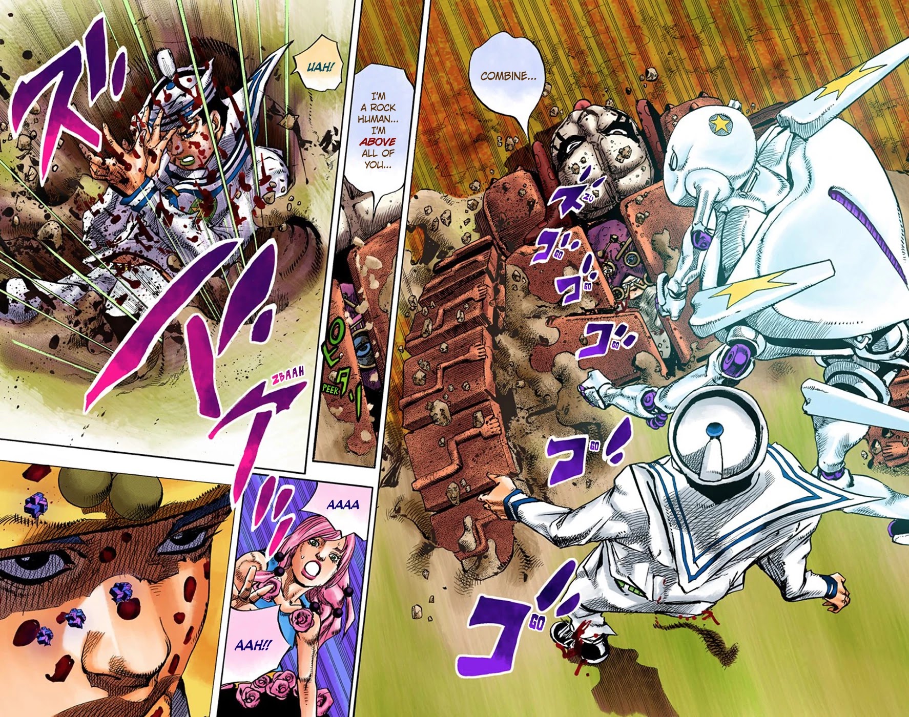 JoJo's Bizarre Adventure Part 8 - JoJolion (Official Colored) Chapter 69 page 22 - Chapter 69: Urban Guerrilla and Doremifasolati Do Part 2