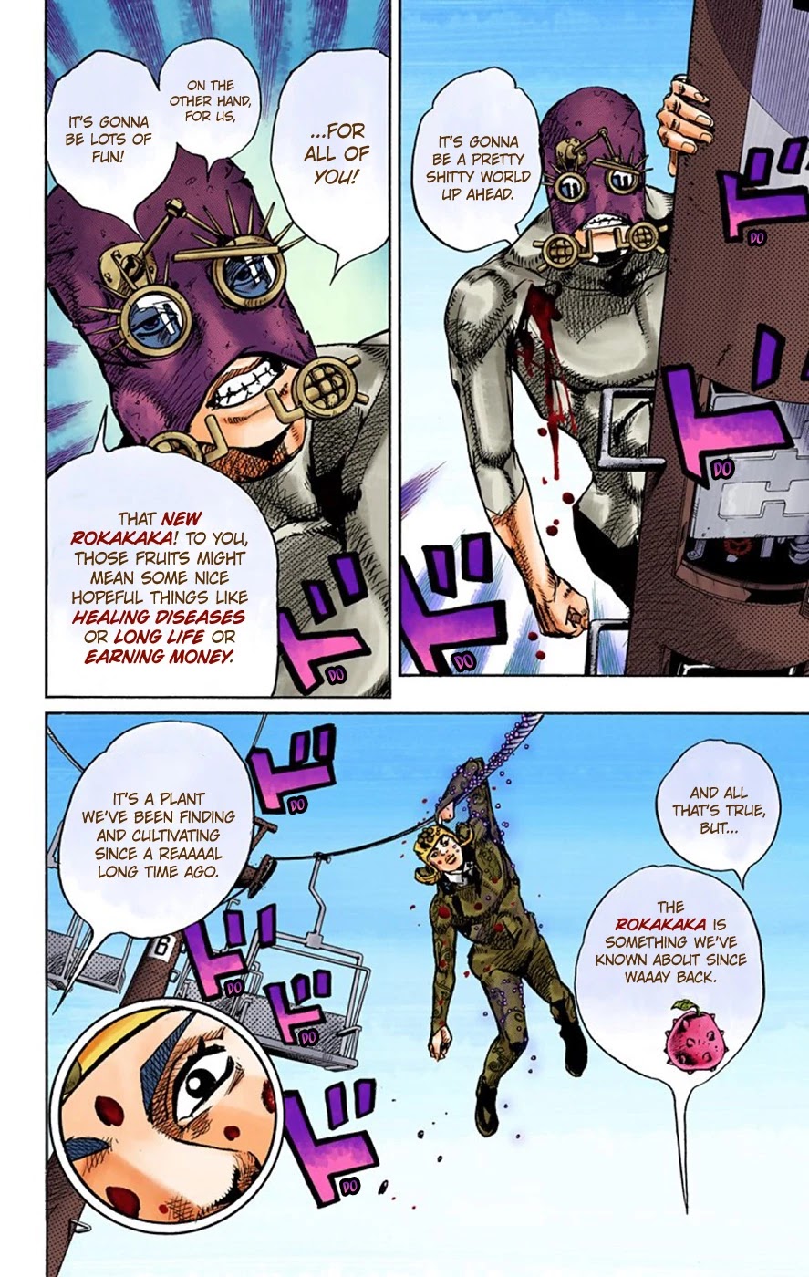 JoJo's Bizarre Adventure Part 8 - JoJolion (Official Colored) Chapter 69 page 6 - Chapter 69: Urban Guerrilla and Doremifasolati Do Part 2