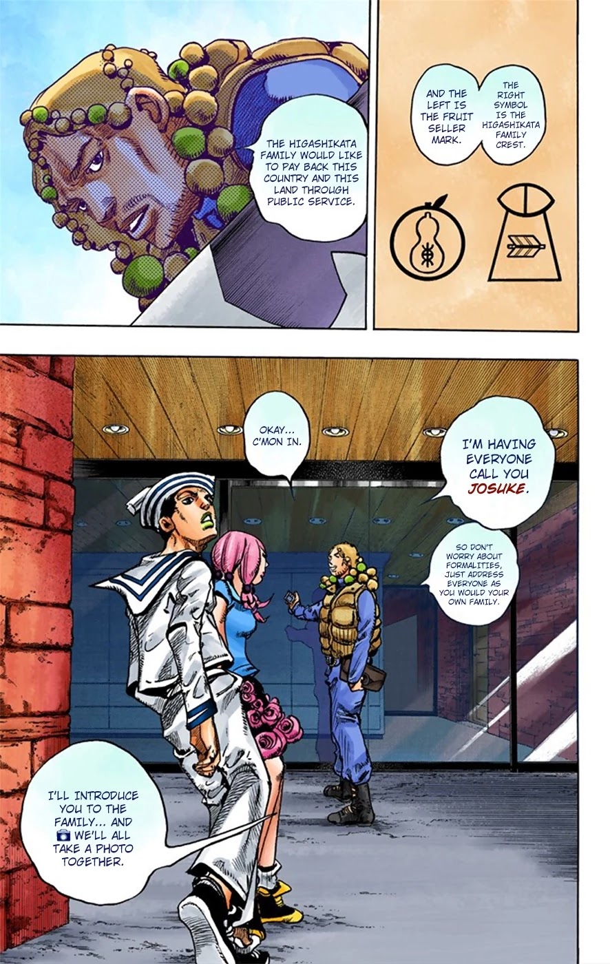 JoJo's Bizarre Adventure Part 8 - JoJolion (Official Colored) Chapter 7 page 10 - Chapter 7: Josuke Goes to the Higashikata House