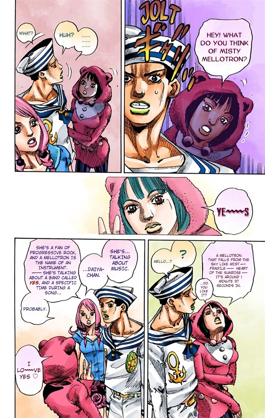 JoJo's Bizarre Adventure Part 8 - JoJolion (Official Colored) Chapter 7 page 15 - Chapter 7: Josuke Goes to the Higashikata House