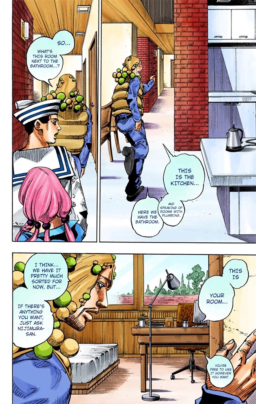 JoJo's Bizarre Adventure Part 8 - JoJolion (Official Colored) Chapter 7 page 22 - Chapter 7: Josuke Goes to the Higashikata House