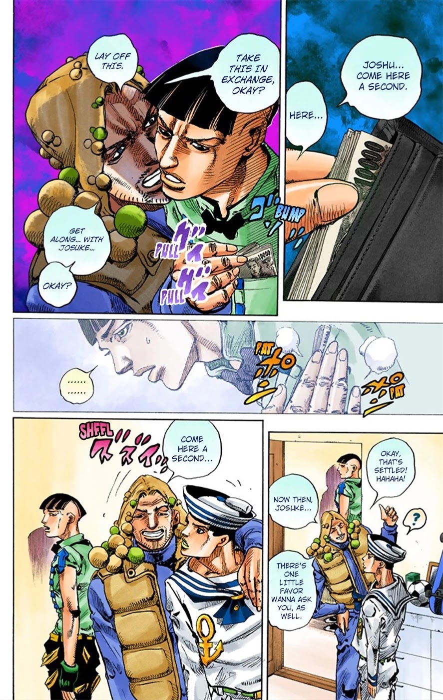 JoJo's Bizarre Adventure Part 8 - JoJolion (Official Colored) Chapter 7 page 24 - Chapter 7: Josuke Goes to the Higashikata House