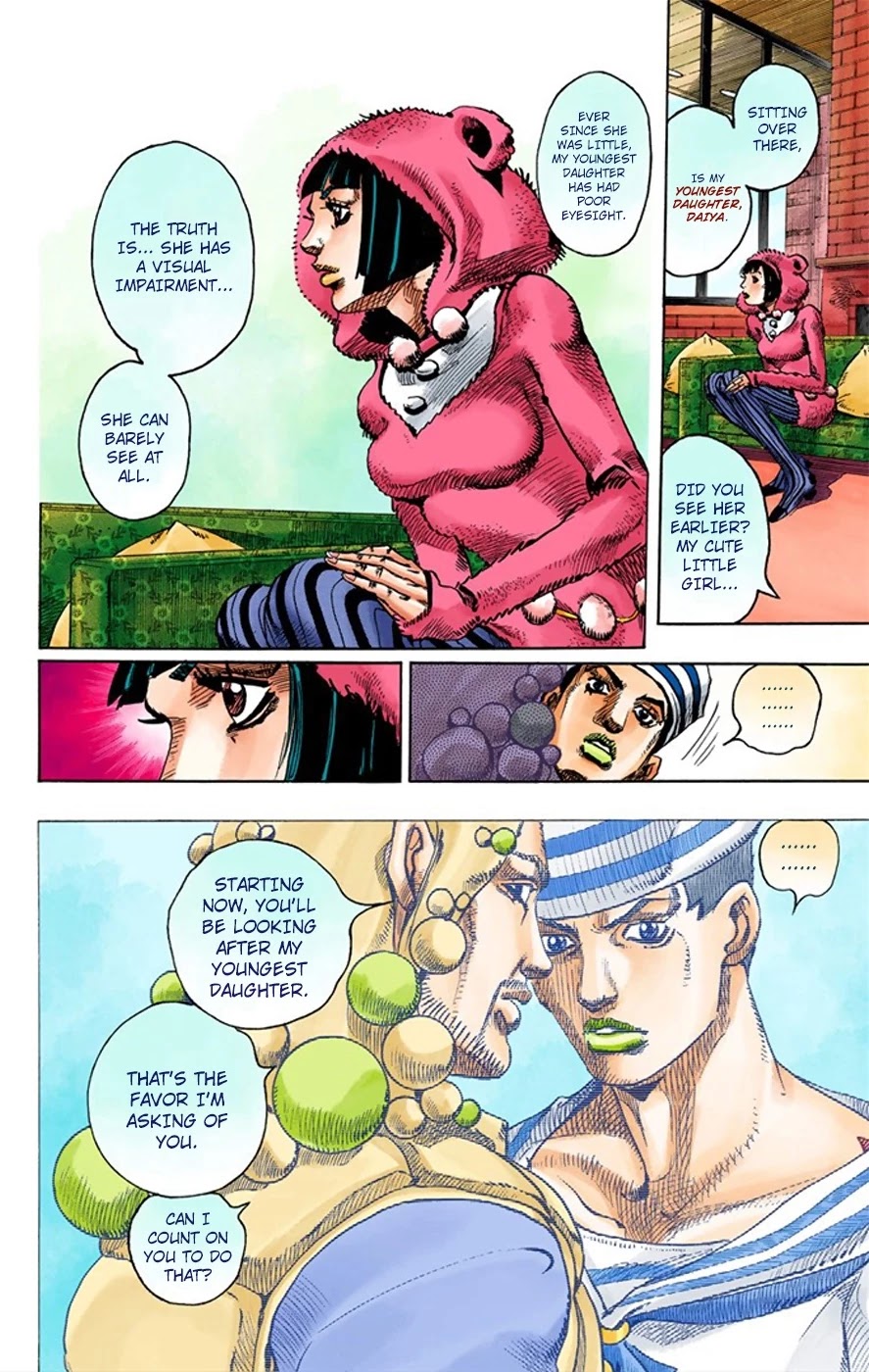 JoJo's Bizarre Adventure Part 8 - JoJolion (Official Colored) Chapter 7 page 26 - Chapter 7: Josuke Goes to the Higashikata House