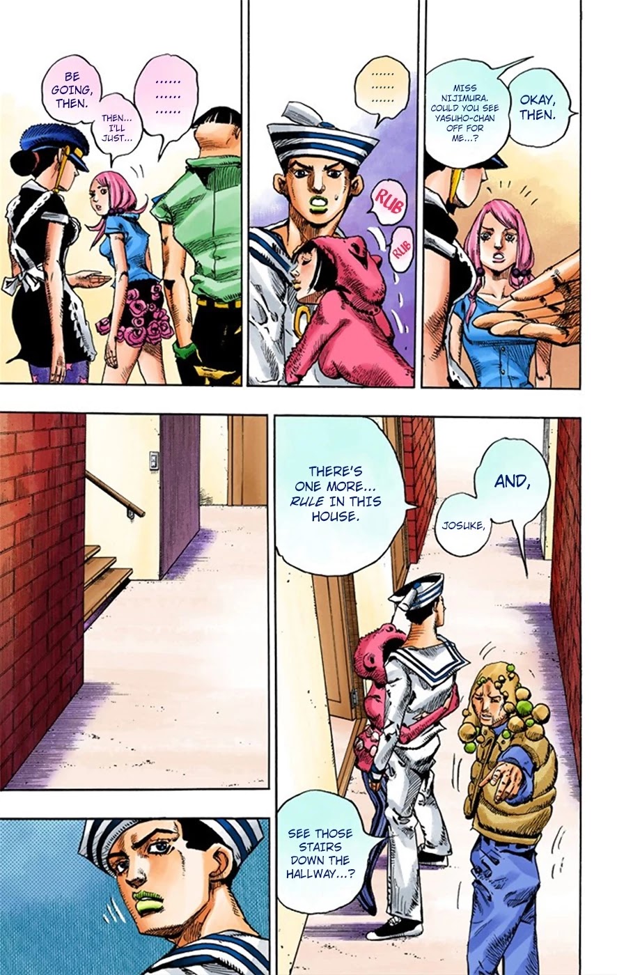 JoJo's Bizarre Adventure Part 8 - JoJolion (Official Colored) Chapter 7 page 29 - Chapter 7: Josuke Goes to the Higashikata House