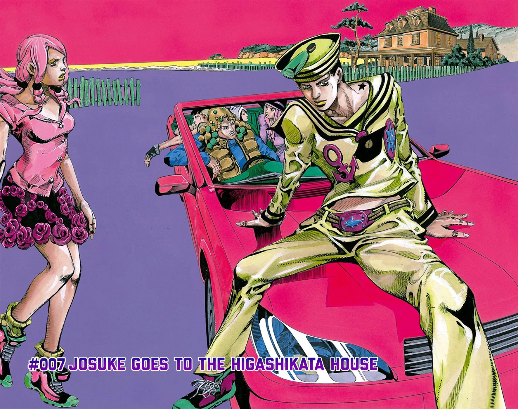 JoJo's Bizarre Adventure Part 8 - JoJolion (Official Colored) Chapter 7 page 3 - Chapter 7: Josuke Goes to the Higashikata House