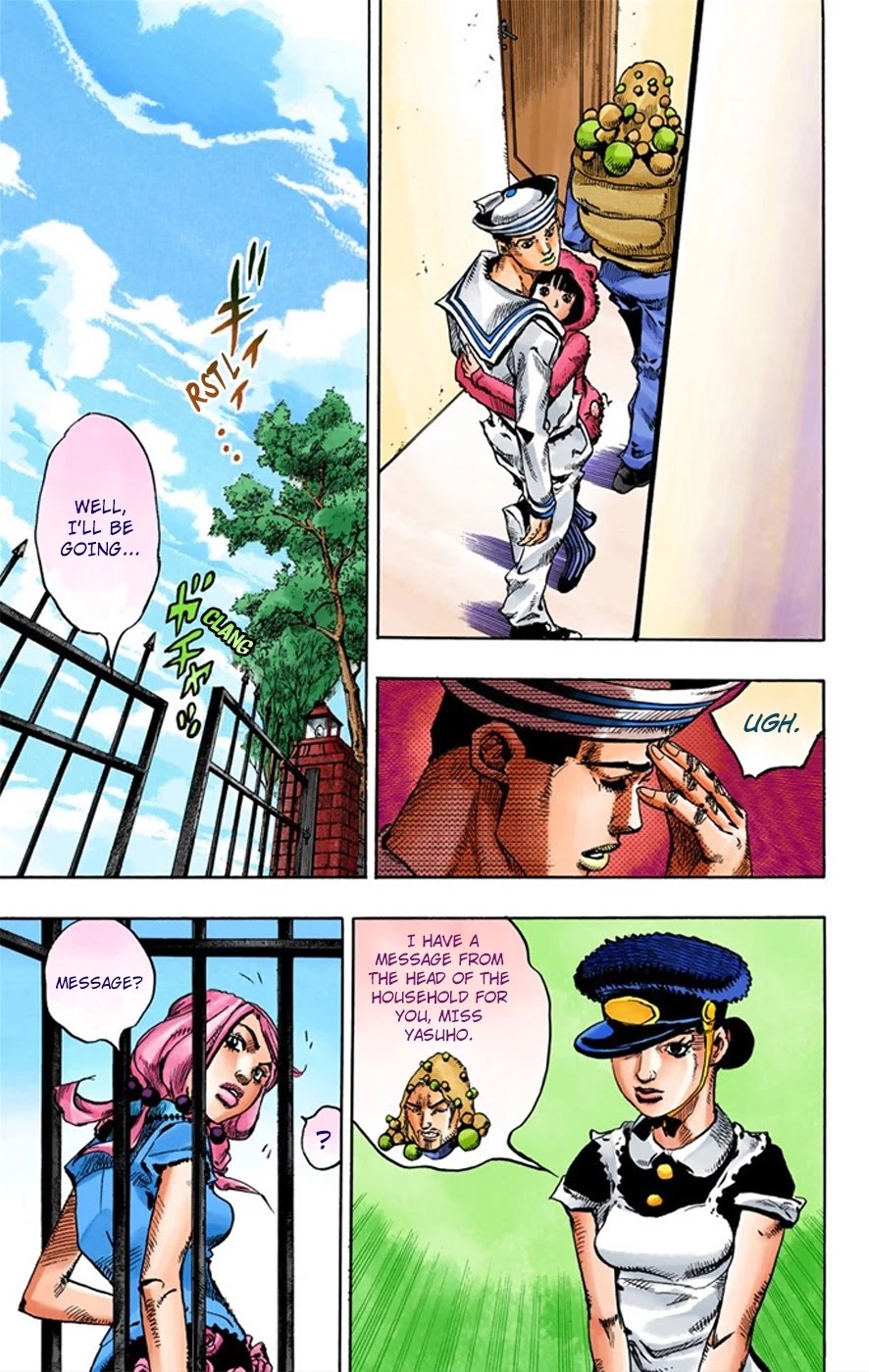 JoJo's Bizarre Adventure Part 8 - JoJolion (Official Colored) Chapter 7 page 31 - Chapter 7: Josuke Goes to the Higashikata House