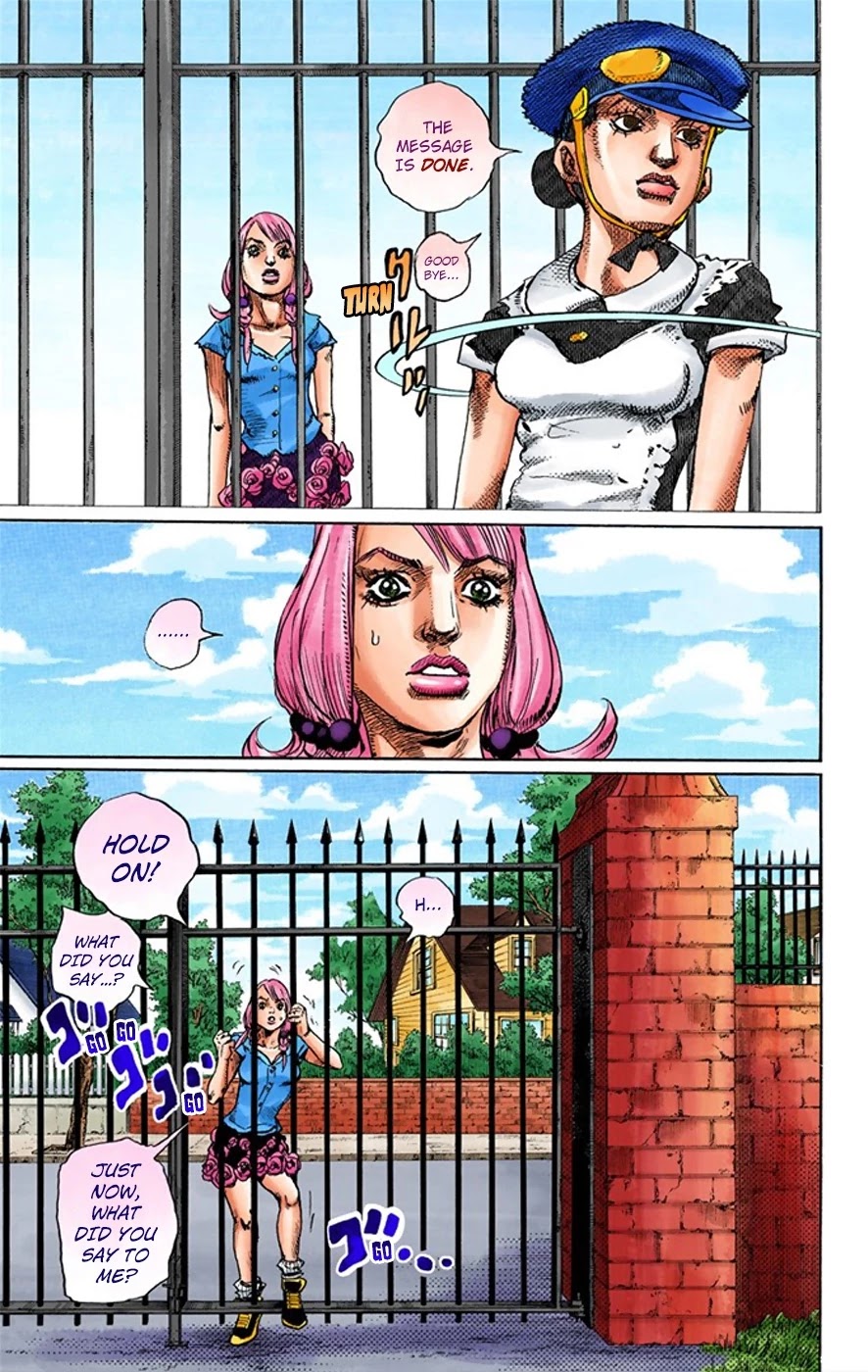 JoJo's Bizarre Adventure Part 8 - JoJolion (Official Colored) Chapter 7 page 33 - Chapter 7: Josuke Goes to the Higashikata House