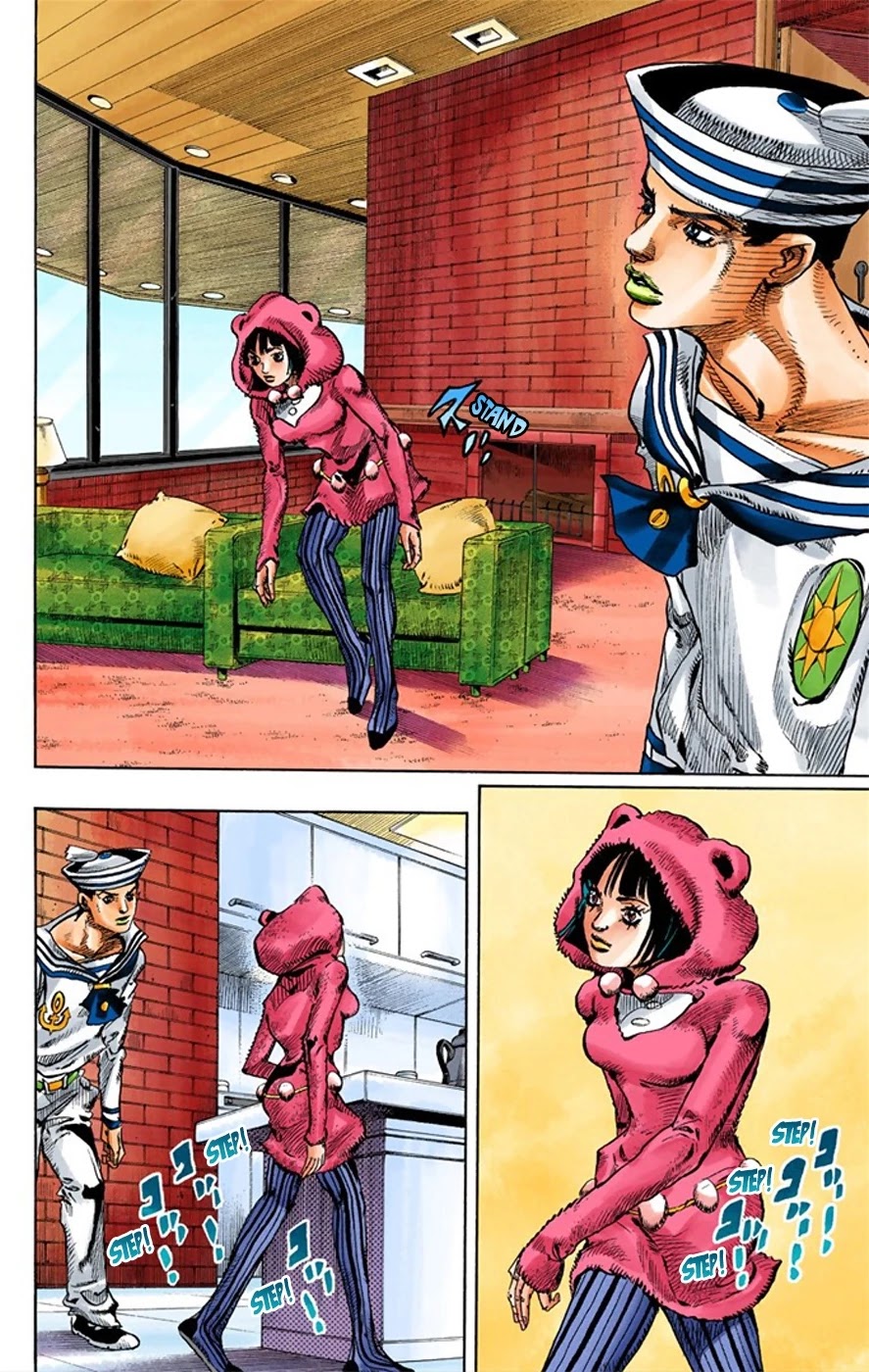 JoJo's Bizarre Adventure Part 8 - JoJolion (Official Colored) Chapter 7 page 36 - Chapter 7: Josuke Goes to the Higashikata House
