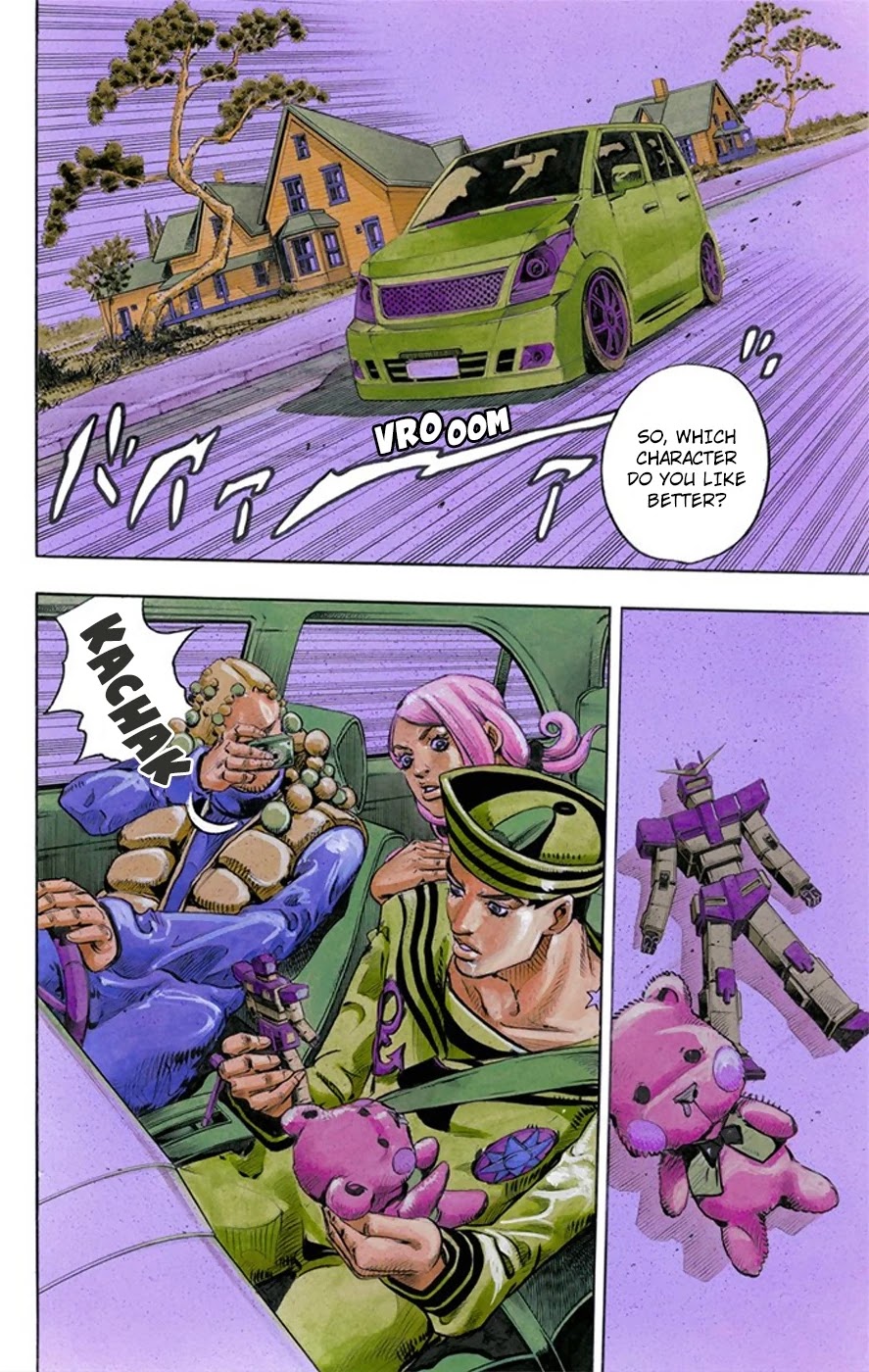 JoJo's Bizarre Adventure Part 8 - JoJolion (Official Colored) Chapter 7 page 4 - Chapter 7: Josuke Goes to the Higashikata House