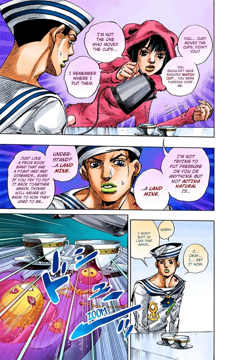 JoJo's Bizarre Adventure Part 8 - JoJolion (Official Colored) Chapter 7 page 41 - Chapter 7: Josuke Goes to the Higashikata House